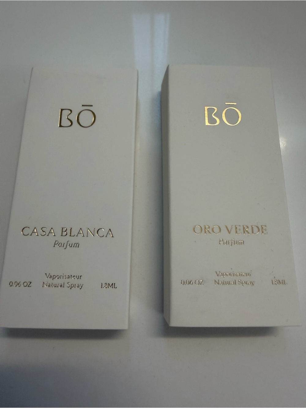 HOUSE OF BO FRAGRANCES. (2) X 1.5ml